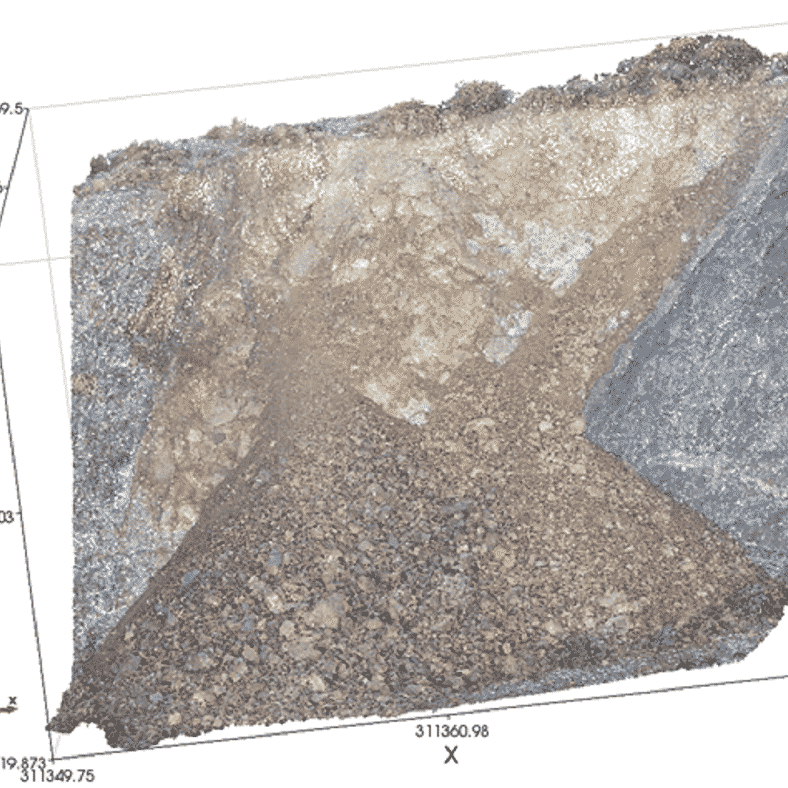 Owhiro Bay Quarry bench slope failure