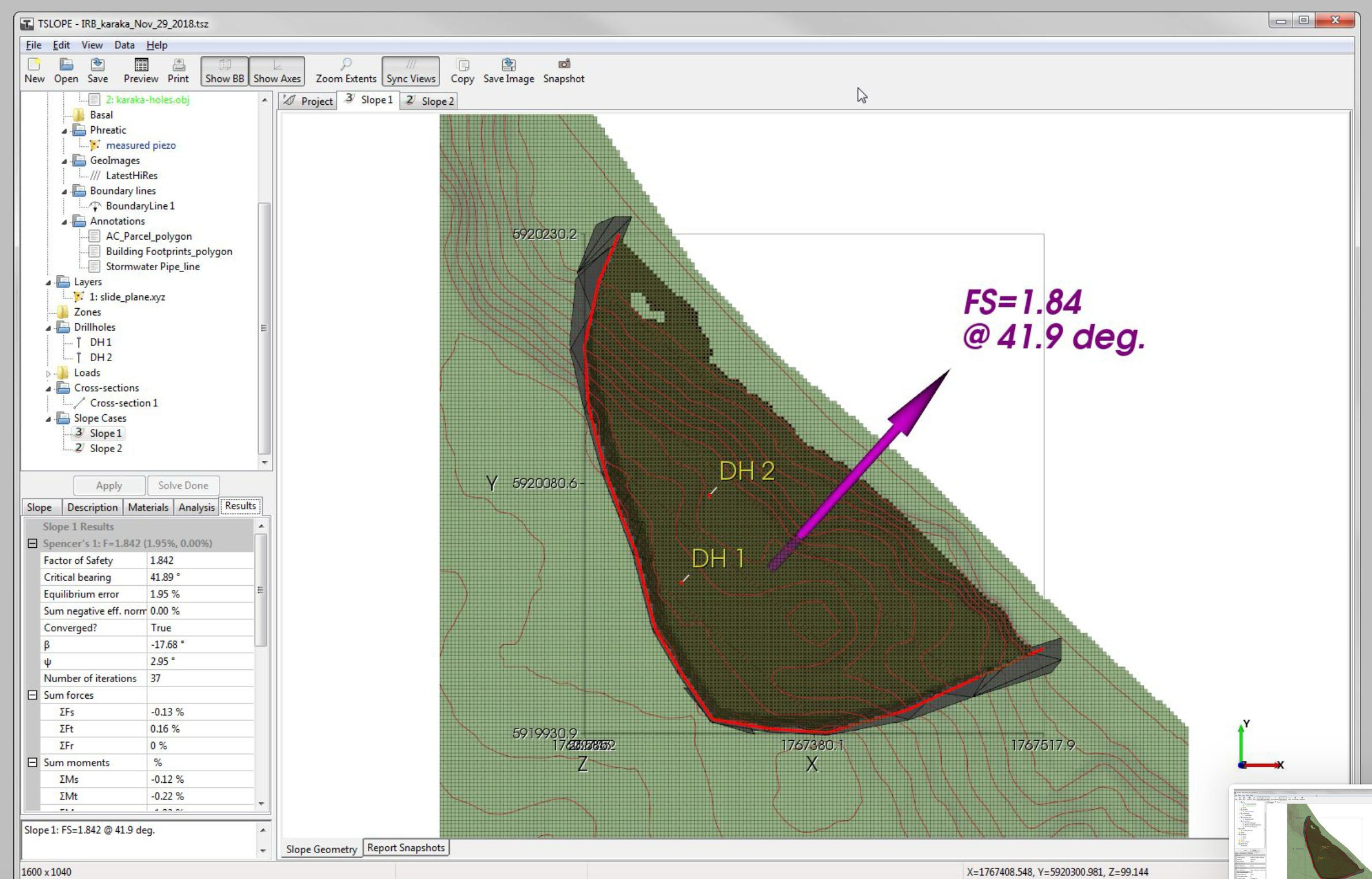 Karaka Bay Coastal Slope Assessment